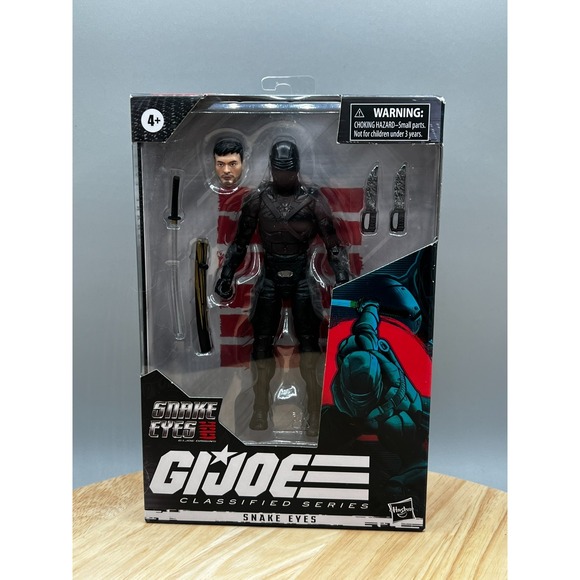Hasbro Snake Hasbro | Toys | Gi Joe Classified 6 Snake Eyes Origins Movie 6 Snake ...